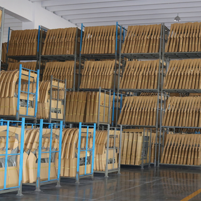 Manobra de porta de aço de alta resistência para montagem de vidro de porta fácil Remover e montar