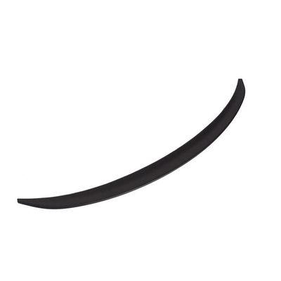 Ala traseira de spoiler de fibra de carbono preto fosco para Mercedes-Benz W117 Bumb Black Painting