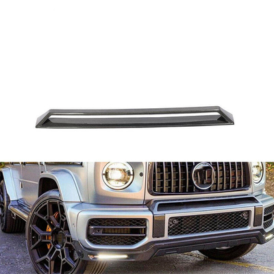 Fibra de carbono Frente parafuso Grille Vent Trims Para Mercedes Benz W463 W464 G55 G63 Amg 2019 2020