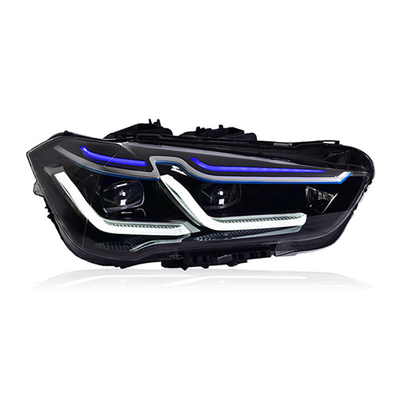 Propósito Faros LED Para BMW X1 16-19 Corrente de água sinal de viragem Para modernização / atualização