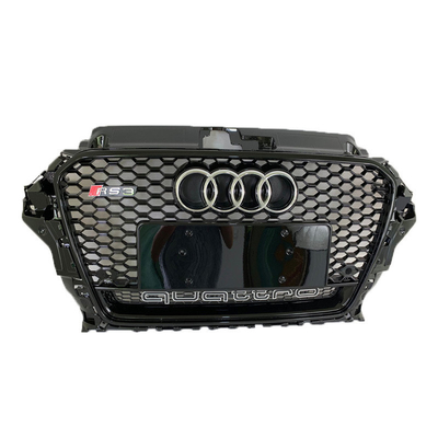 Acessórios exteriores Grelha de carro preta Substituição com 125*25*54 cm Compatibilidade