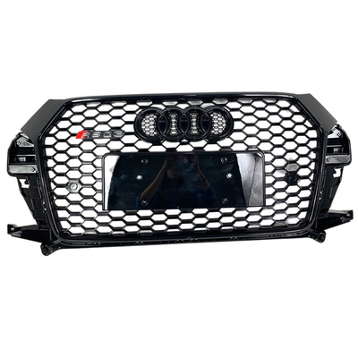 Acessórios exteriores Grelha de carro preta Substituição com 125*25*54 cm Compatibilidade