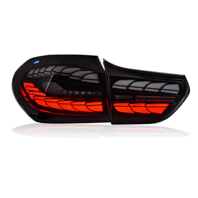 LED Dragon Scale Dynamic Water Steering Taillight Assembly para BMW Série 1 F52 16-22