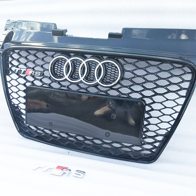 Acessórios exteriores Grelha de carro preta Substituição com 125*25*54 cm Compatibilidade
