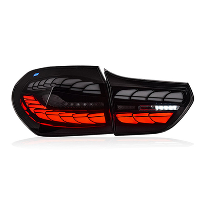 LED Dragon Scale Dynamic Water Steering Taillight Assembly para BMW Série 1 F52 16-22