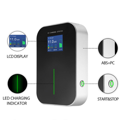 Estações de carregamento instaladas no chão de 16A 3 fases resistentes à água IP66 para carregadores de veículos elétricos de 11 kW