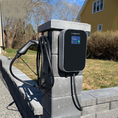 Estações de carregamento instaladas no chão de 16A 3 fases resistentes à água IP66 para carregadores de veículos elétricos de 11 kW