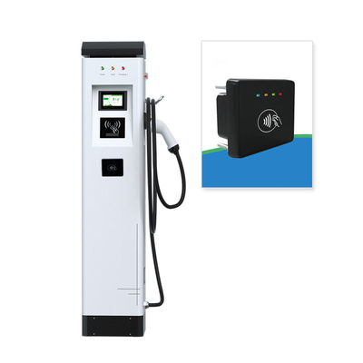 Corrente de saída AC 22kw Bateria de carregamento rápido Interface Estação de carregamento EV com POS