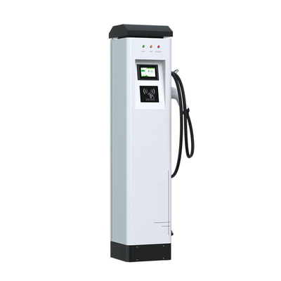 Corrente de saída AC 22kw Bateria de carregamento rápido Interface Estação de carregamento EV com POS