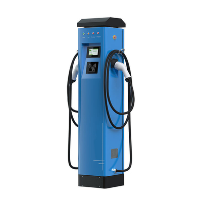 Carregador de veículos elétricos AC de 22 kW com leitor de cartão de débito POS dentro do padrão de interface Tipo1/Tipo2