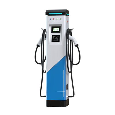 Carregador de veículos elétricos AC de 22 kW com leitor de cartão de débito POS dentro do padrão de interface Tipo1/Tipo2