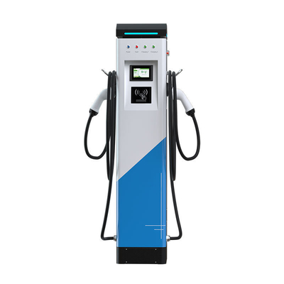Carregador de veículos elétricos AC de 22 kW com leitor de cartão de débito POS dentro do padrão de interface Tipo1/Tipo2