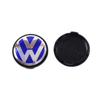Emblema de automóvel Volkswagen Emblema de automóvel Volkswagen 68 mm 56 mm Chapeau de centro da roda com acessórios para automóveis Outros