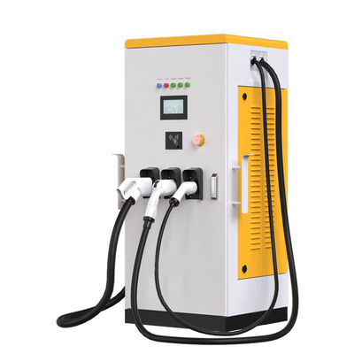 7 polegadas touch screen 60KW CCS1/2 Single Gun DC Car Charger para carregamento rápido
