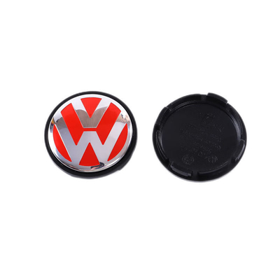 Volkswagen Car Wheel Center Cover em Plástico 68mm 56mm com Blue Customized Design