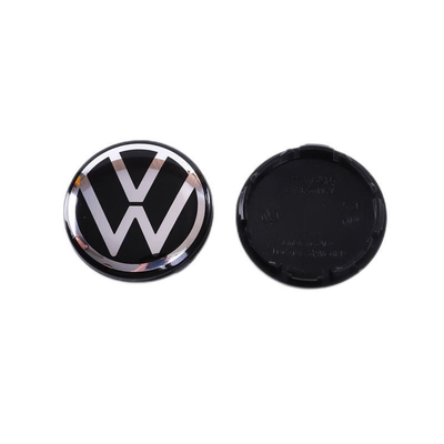 Volkswagen Car Wheel Center Cover em Plástico 68mm 56mm com Blue Customized Design