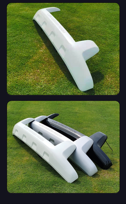 Toyota Land Cruiser Prado Series Body Kit com Lexus LM Front Bumper e saias laterais