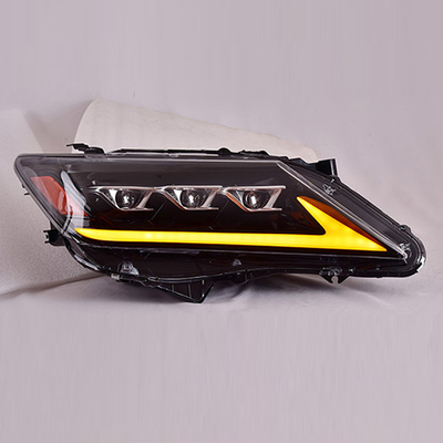 12V Lente LED modificada Fluxo de água Direção Luzes diurnas para 7th Gen Camry