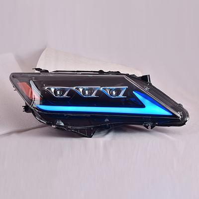 12V Lente LED modificada Fluxo de água Direção Luzes diurnas para 7th Gen Camry