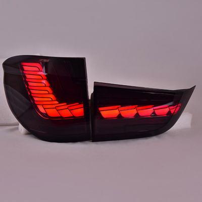 Lâmpada de cauda de direção de água fluente LED em escala de dragão dinâmica para BMW X5 2014-2018 Aplicável