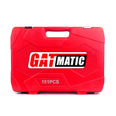 Reparação de automóveis 151PCS Caixa de ferramentas de automóveis 12pt 6pt Kit de ferramentas de tomada de tomada Ferramentas de reparação de automóveis