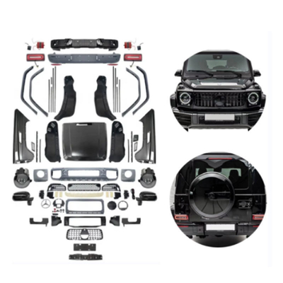 Body Kit para Mercedes-Benz Classe G G Wagon G500 G550 W463 2000-2018 Mudança para W464 2019 G63 Amg