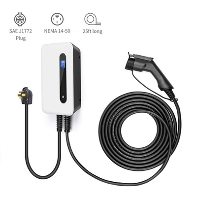 32A Carregador de carro elétrico de 7KW para Interface Tesla Standard Performance montado na parede