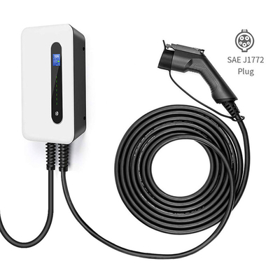 32A Carregador de carro elétrico de 7KW para Interface Tesla Standard Performance montado na parede