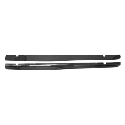 220*15*17cm Fibra de carbono saias laterais Extensão Para Mercedes-Benz Classe C W205 C205 C200