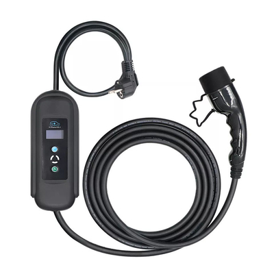 Grande favorável IEC 62196 Tipo 2 Carregador de automóveis 16A 400V Modo AC 2 Carregamento EVSE 11KW