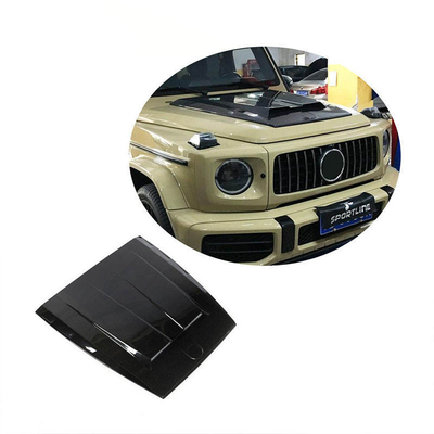 Capuz de motor de fibra de carbono personalizado para Mercedes-Benz W463 G-Class G500 G550 AMG 2019