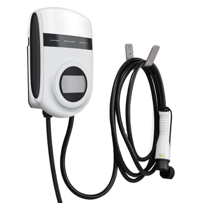 380v 11KW 22KW 8A 16A 24A 32A Estação de carregamento comutável tipo 2 com comprimento de cabo de 5m