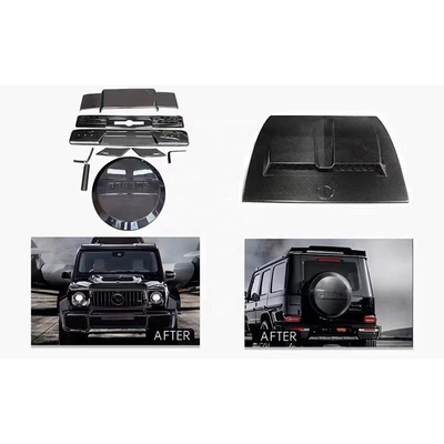 Transforme o seu Mercedes-Benz Classe G W464 W463 G63 com o Body Kit de Fibra de Carbono Seca