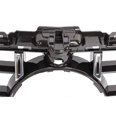Grelha de grelha dianteira ABS GT Tipo Grelha dianteira de carro para Classe C W205 2014-2018