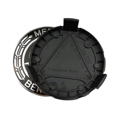 Custom 75mm Car Badge Emblema Rodas Centro Caps para Mercedes W205 W204 W212 W213 A1714000025