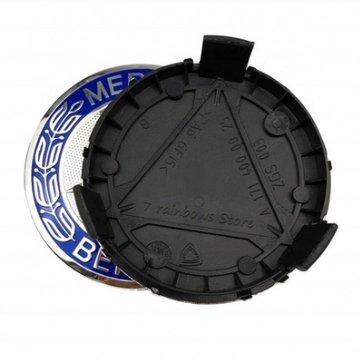 75 mm Rodas Centro Hub Caps Caps Cover Para Mercedes Benz A1714000025 Para adesivos de carroceria