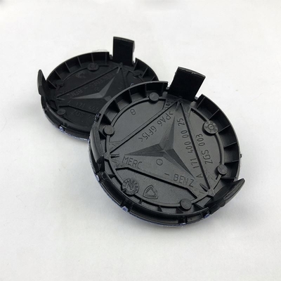 OE Custom 75Mm Preto Car Wheel Center Hub Cap Para Mercedes Benz W203 W204 W205 A1714000025