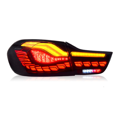 BMW Série 4 F32 Modificado M4 Dragon Scale LED Flowing Water Steering Tail Light Assembly
