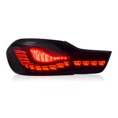 BMW Série 4 F32 Modificado M4 Dragon Scale LED Flowing Water Steering Tail Light Assembly