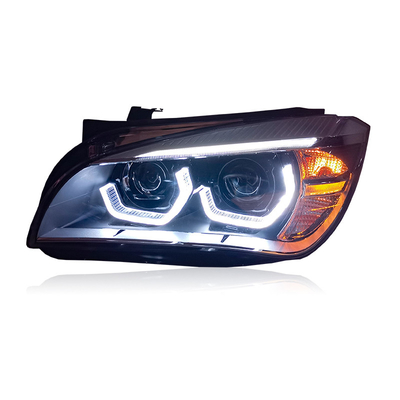 Montagem de faróis de luz diurna modificada para BMW X1 11-15 anos