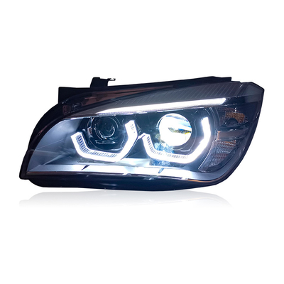 Montagem de faróis de luz diurna modificada para BMW X1 11-15 anos