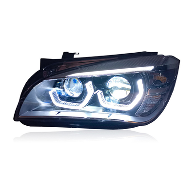 Montagem de faróis de luz diurna modificada para BMW X1 11-15 anos