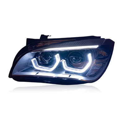 Montagem de faróis de luz diurna modificada para BMW X1 11-15 anos