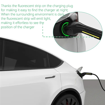 230V AC 32A EVSE 7.4KW J1772 Tipo 1 Nível 2 Sistema portátil de carregamento de veículos elétricos