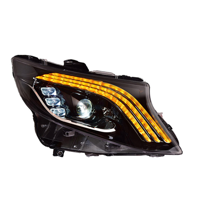 12V LED farol conjunto para Mercedes-Benz Vito Modificado Maybach estilo DRL Incluído
