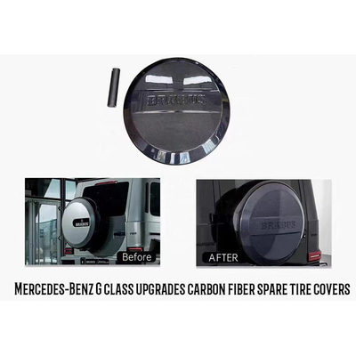 Kit de carroceria de fibra de carbono seca para Mercedes-Benz Classe G W464 W463 G63