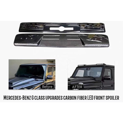 Kit de carroceria de fibra de carbono seca para Mercedes-Benz Classe G W464 W463 G63