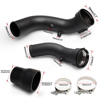 Tubo de carga de produção para BMW B48 F20 F30 G30 G11 G12 G01 G02 Testado e garantido