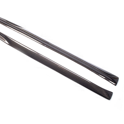 2013-2021 Auto Carbon Fiber Side Skirt Lip para Mercedes Benz W205 C205 Esporte Psm Estilo