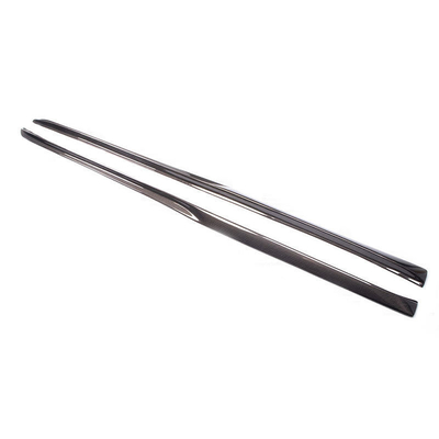 225*20*24cm Fibra de carbono Proteção lateral saia lateral para Mercedes Benz W205 C205 Sport